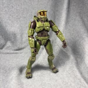 Halo 2 Series 1 Master Chief Joyride Studios 2004 Loose No Weapons Vintage Y2K